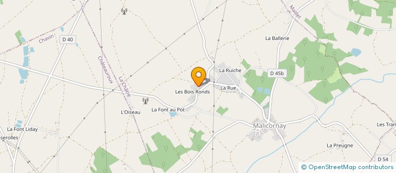 localisation de l'entreprise SCI LES GRANGES à MALICORNAY