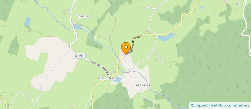 localisation de l'entreprise SCI LES GRANGES  SAINT-MARTIN-DU-PUY