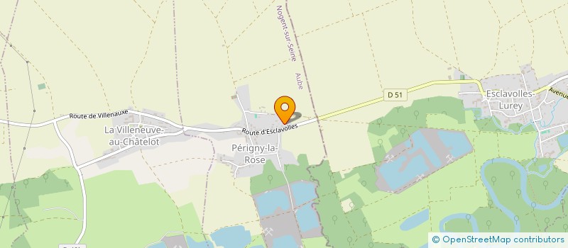 localisation de l'entreprise SCI LES GRANGES  PERIGNY-LA-ROSE