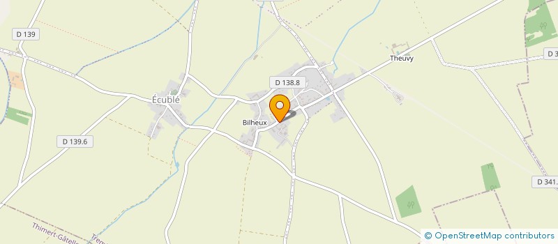 localisation de l'entreprise SCI LES GRANGES DU THYMERAIS à TREMBLAY-LES-VILLAGES