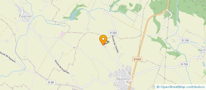 localisation de l'entreprise SCI LES GRANGETTES à CASTELNAUDARY