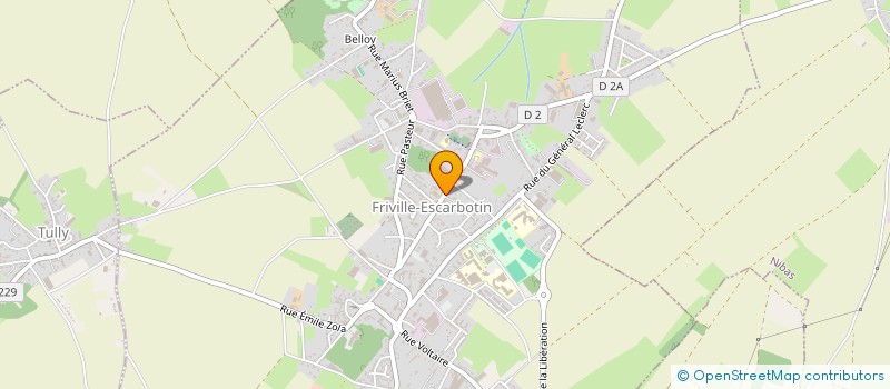 localisation de l'entreprise SCI LES GRANITS DU VIMEU  FRIVILLE-ESCARBOTIN