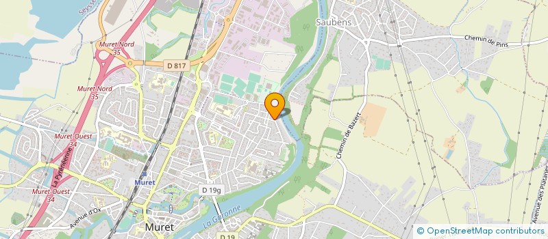 localisation de l'entreprise SCI LES GRAVES à MURET