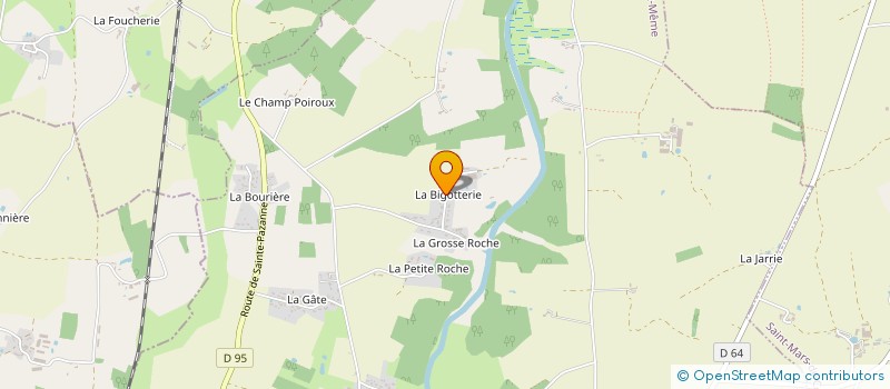 localisation de l'entreprise SCI LES GRAVETTES  MACHECOUL-SAINT-MEME