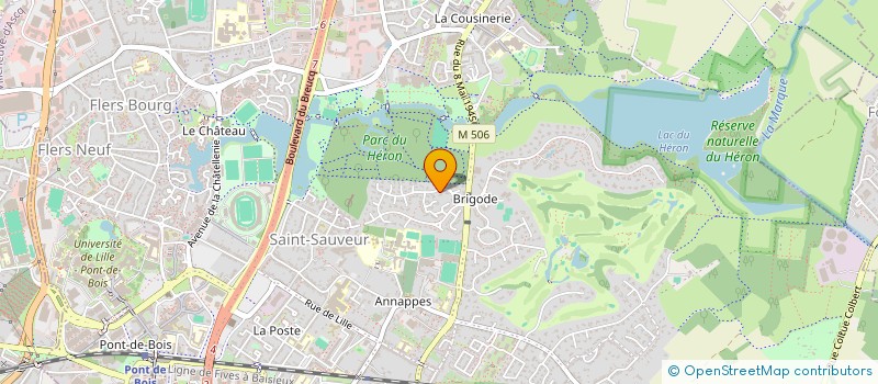 localisation de l'entreprise SCI LES GRAVILLONS à VILLENEUVE-D'ASCQ