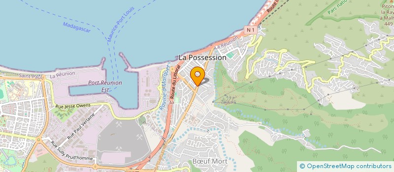localisation de l'entreprise SCI LES GREGUES à LA POSSESSION