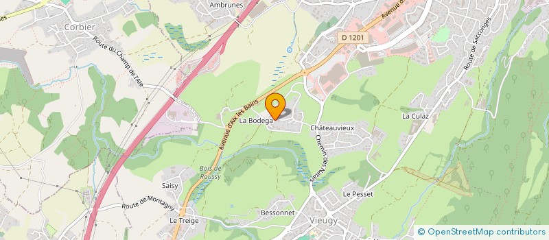 localisation de l'entreprise SCI LES GRENADINES à ANNECY