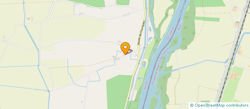 localisation de l'entreprise SCI LES GRENOUILLERES  BEAUCAIRE