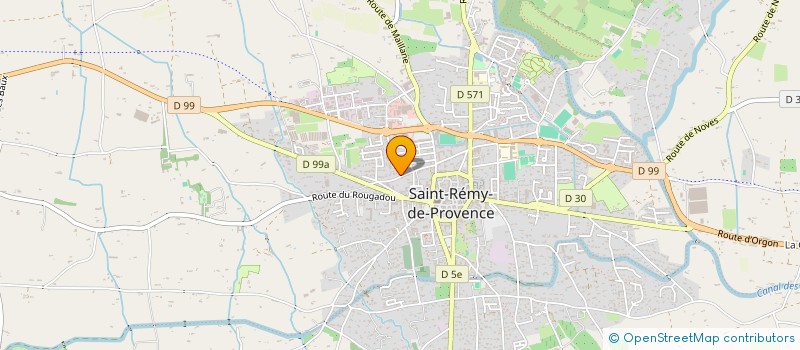 localisation de l'entreprise SCI LES GRES HAUTS à SAINT-REMY-DE-PROVENCE