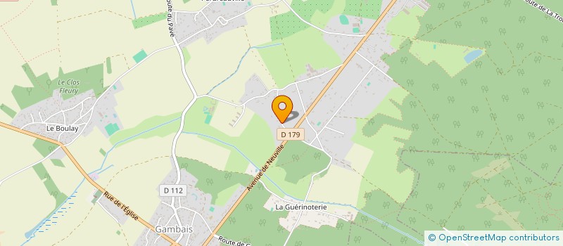 localisation de l'entreprise SCI LES GRESILLONS  GAMBAIS