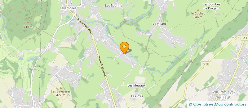 localisation de l'entreprise SCI LES GRILLONS  BRIE-ET-ANGONNES