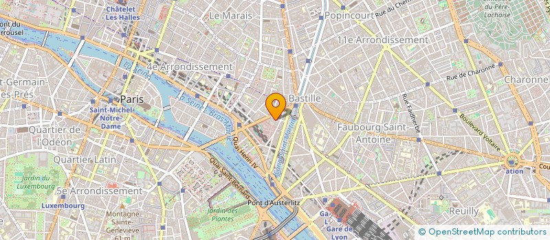 localisation de l'entreprise SCI LES GRIOTTES  PARIS