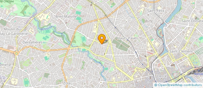 localisation de l'entreprise SCI LES GRIPOTS à NANTES