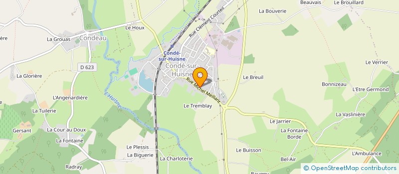 localisation de l'entreprise SCI LES GROIS à SABLONS-SUR-HUISNE