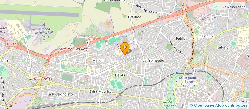 localisation de l'entreprise SCI LES GROLLES  LAGORD