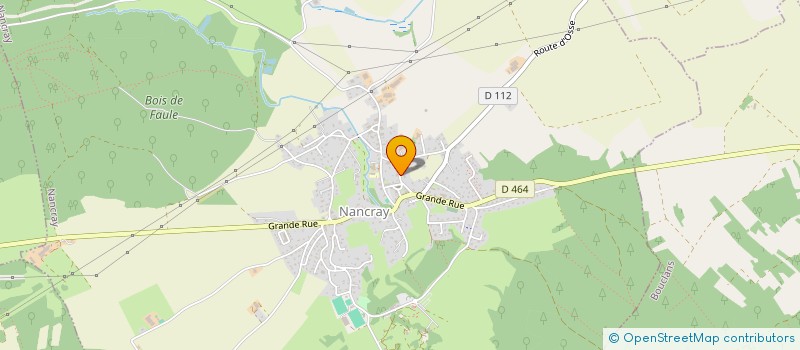 localisation de l'entreprise SCI LES GROSEILLERS  NANCRAY