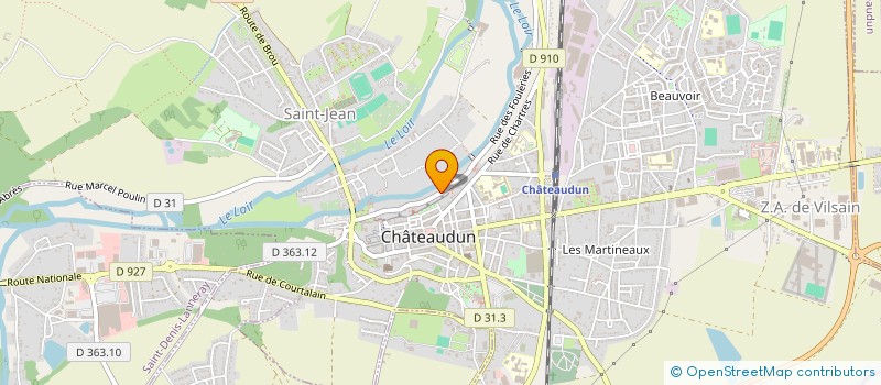 localisation de l'entreprise SCI LES GROTTES DU FOULON CHATEAUDUN à CHATEAUDUN