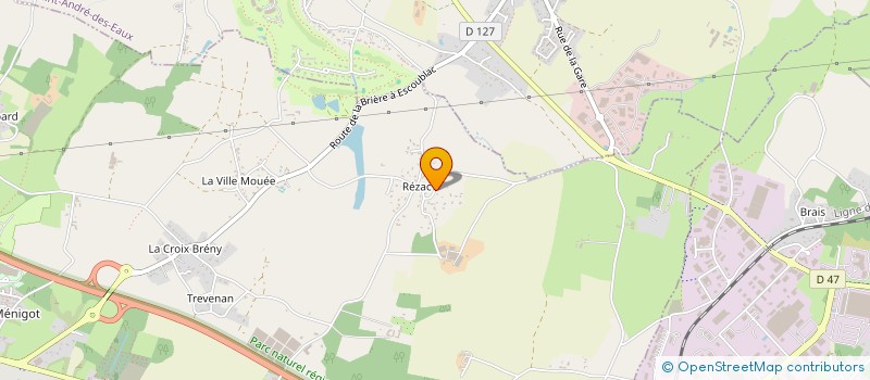 localisation de l'entreprise SCI LES GROUS  LA BAULE-ESCOUBLAC