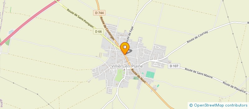 localisation de l'entreprise SCI LES GRUES  COULONGES-SUR-L'AUTIZE