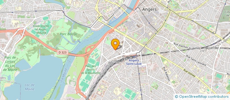 localisation de l'entreprise SCI LES GUEFIO à ANGERS