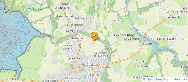 localisation de l'entreprise SCI LES GUERAIS à BEAUSSAIS-SUR-MER