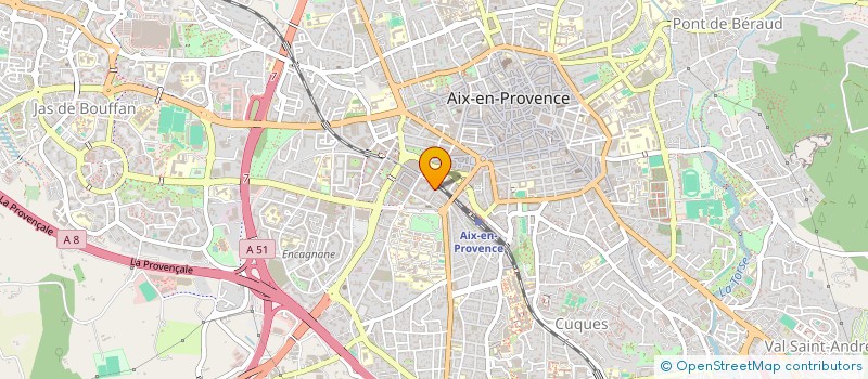 localisation de l'entreprise SCI LES GUID'S à AIX-EN-PROVENCE
