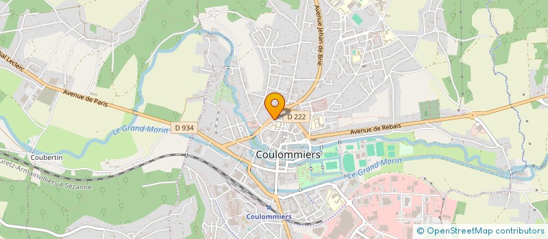 localisation de l'entreprise SCI LES GUIGNOLS à COULOMMIERS