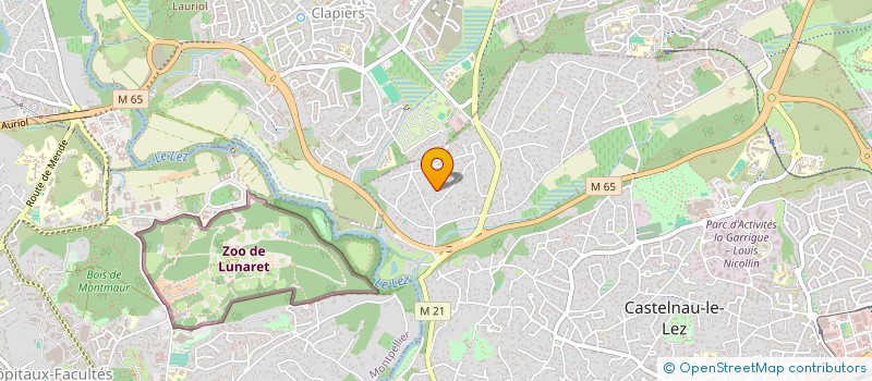 localisation de l'entreprise SCI LES GUILHEMS à CASTELNAU-LE-LEZ