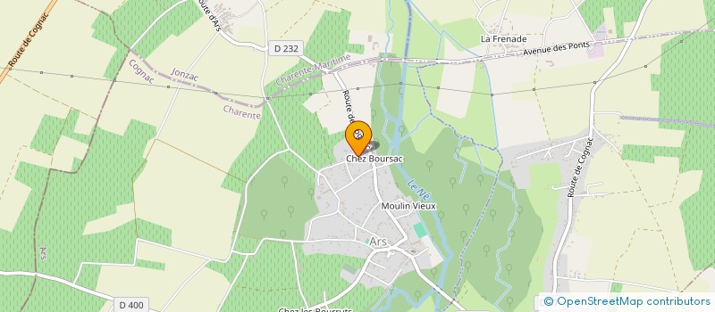 localisation de l'entreprise SCI LES GUILLETTES à ARS