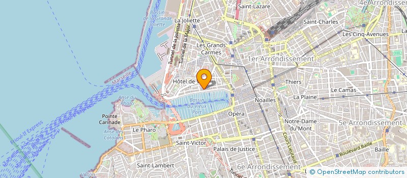 localisation de l'entreprise SCI LES GYPIERES à MARSEILLE