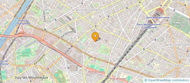 localisation de l'entreprise SCI LES HAAS  PARIS