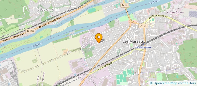 localisation de l'entreprise SCI LES HAIES DE GARGENVILLE à LES MUREAUX