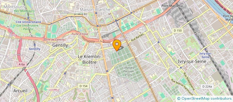 localisation de l'entreprise SCI LES HAMEAUX 24 à LE KREMLIN-BICETRE