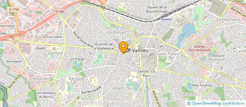 localisation de l'entreprise SCI LES HAMEAUX DU VERGER à VANNES