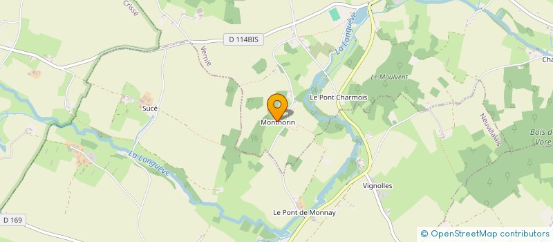 localisation de l'entreprise SCI LES HANTELLES  VERNIE