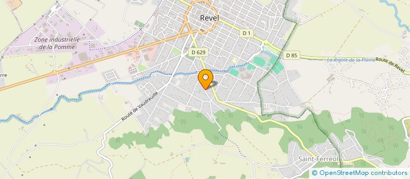 localisation de l'entreprise SCI LES HARAS DES LACS  VAUDREUILLE