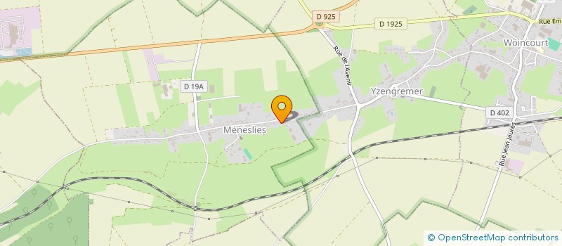 localisation de l'entreprise SCI LES HASTINGS  MENESLIES