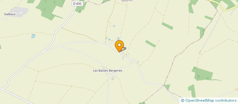 localisation de l'entreprise SCI LES HAUTES BERGERIES  VOISINES