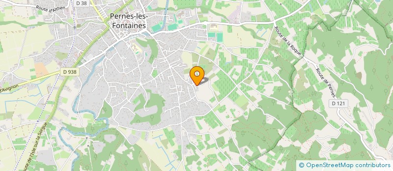 localisation de l'entreprise SCI LES HAUTES TERRES  LA ROQUE-SUR-PERNES