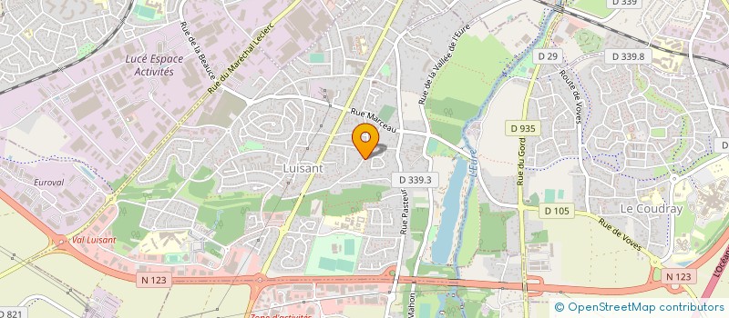 localisation de l'entreprise SCI LES HAUTS BUISSONS à BILLANCELLES