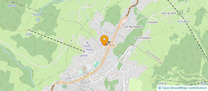 localisation de l'entreprise SCI LES HAUTS D'ODIER  DEMI-QUARTIER