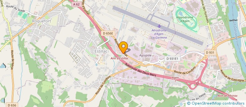 localisation de l'entreprise SCI LES HAUTS DE BEAUVOIR  ESTILLAC