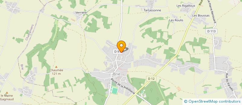 localisation de l'entreprise SCI LES HAUTS DE BRIE à BRIE