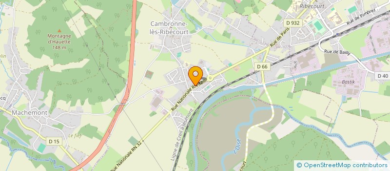 localisation de l'entreprise SCI LES HAUTS DE CAMBRONNE à CAMBRONNE-LES-RIBECOURT