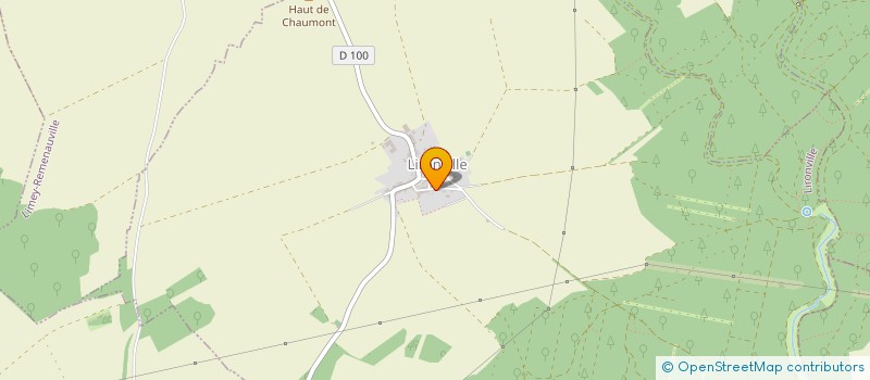 localisation de l'entreprise SCI LES HAUTS DE CHAREY  CHAREY