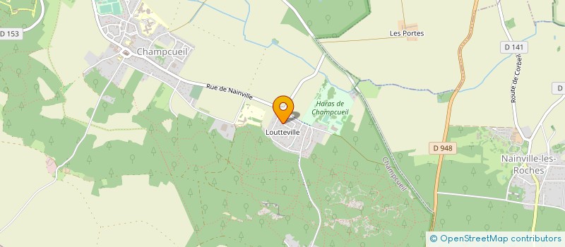 localisation de l'entreprise SCI LES HAUTS DE COLLE LONGUE à CHAMPCUEIL