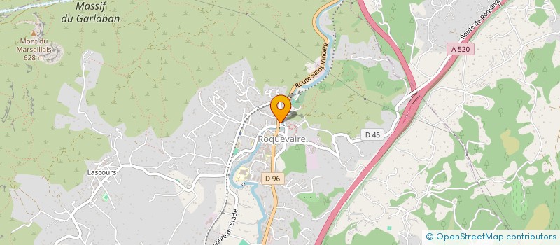 localisation de l'entreprise SCI LES HAUTS DE FIGUEROLLES  ROQUEVAIRE