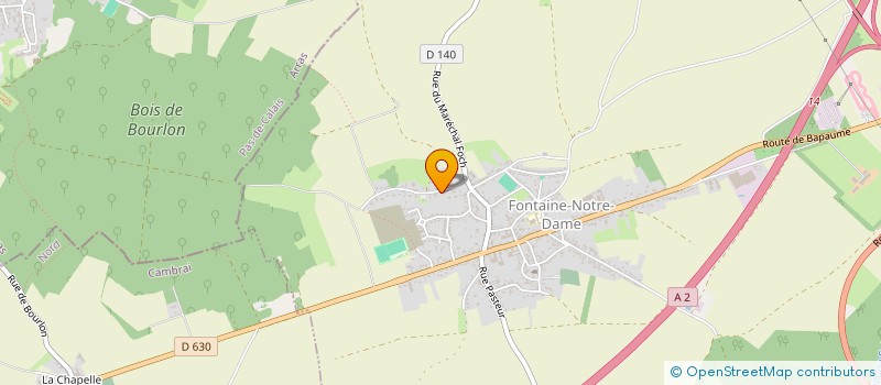 localisation de l'entreprise SCI LES HAUTS DE FONTAINE NOTRE DAME à FONTAINE-NOTRE-DAME