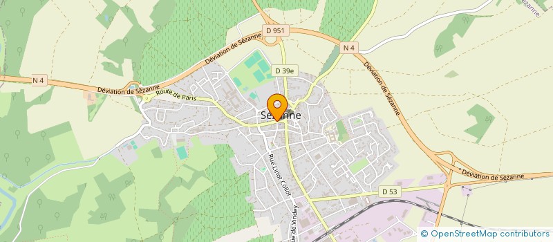localisation de l'entreprise SCI LES HAUTS DE FRANCE à SEZANNE