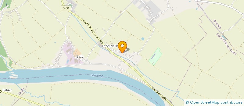 localisation de l'entreprise SCI LES HAUTS DE L'ISLE à SAINT-BENOIT-SUR-LOIRE